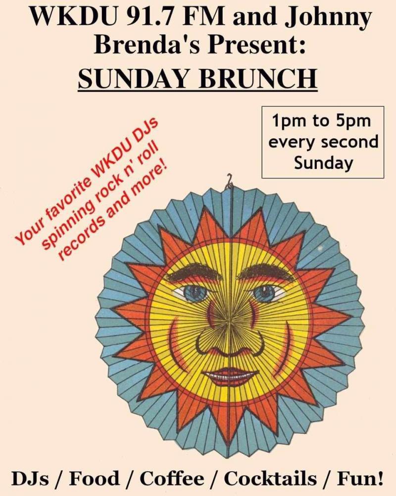 Sunday Brunch WKDU Philadelphia 91.7FM